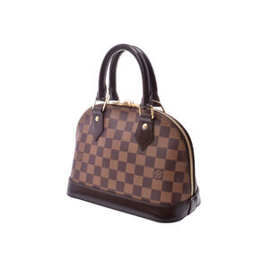 Louis Vuitton Brown Alma Shoulder Damier Canvas Bag Ebene
